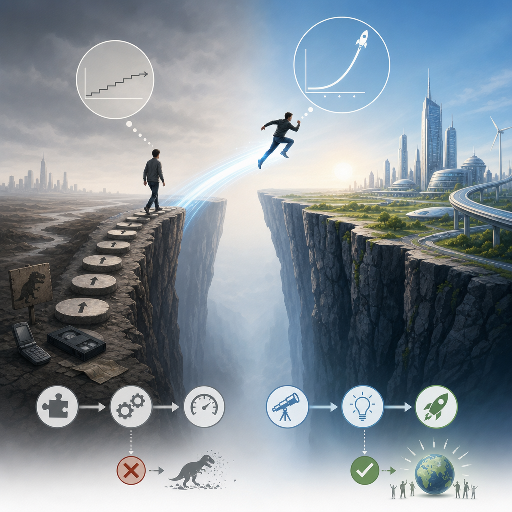 10X Thinking: Why Incremental Improvement Is the Fastest Road to Irrelevance
