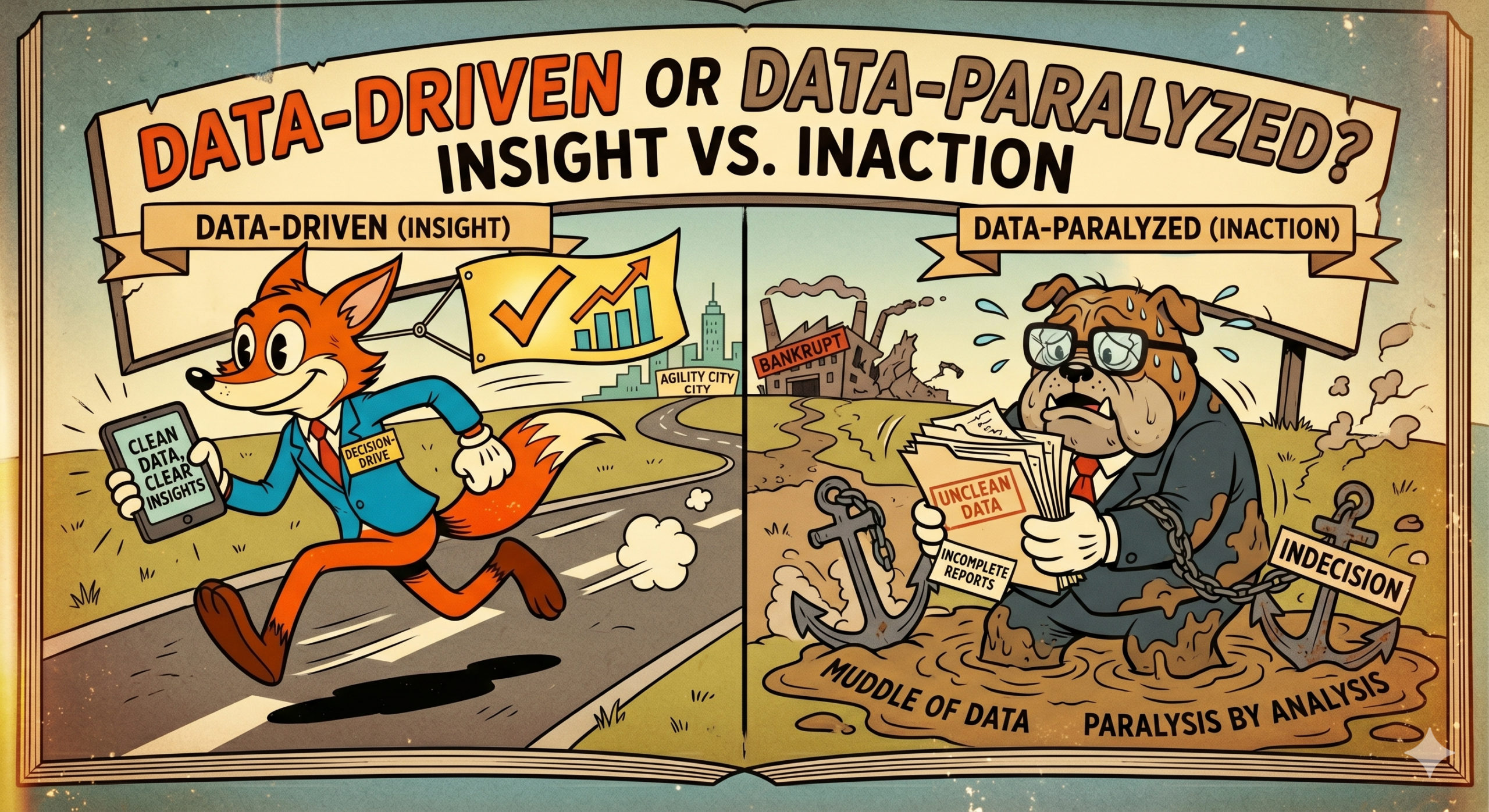 Data-Driven or Data-Paralyzed? Insight vs. Inaction