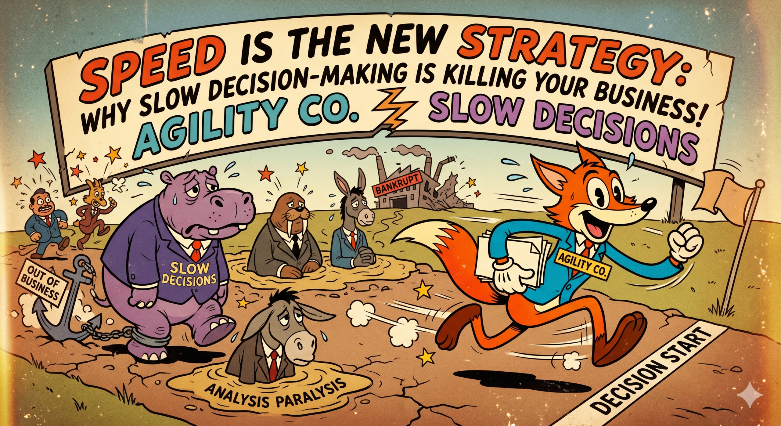 Speed Is the New Strategy: Why Slow Decision-Making Is Killing Your Business
